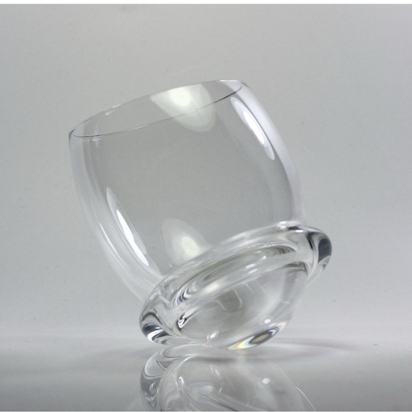 Rosenthal Vintage Crystal Roly Poly Glasses Set of 2 Schnaps-Ei Barware Gifts - Picture 8 of 8